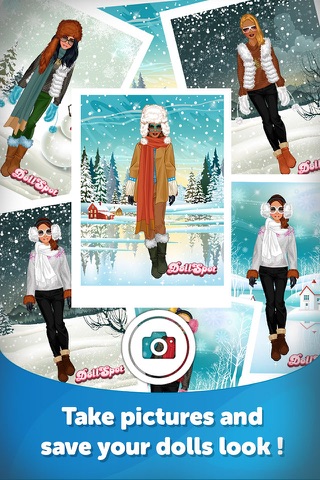 Winter Fashion Dress Up-Fun Doll Makeover Game screenshot 3