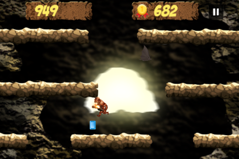 Caveman Falling Down screenshot 4