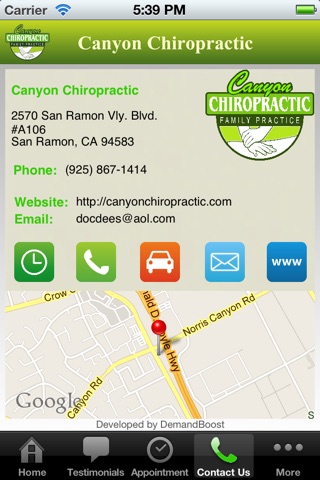 Canyon Chiropractic screenshot 4