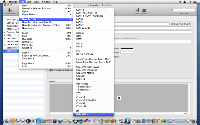Barcode Software Mac Free Download