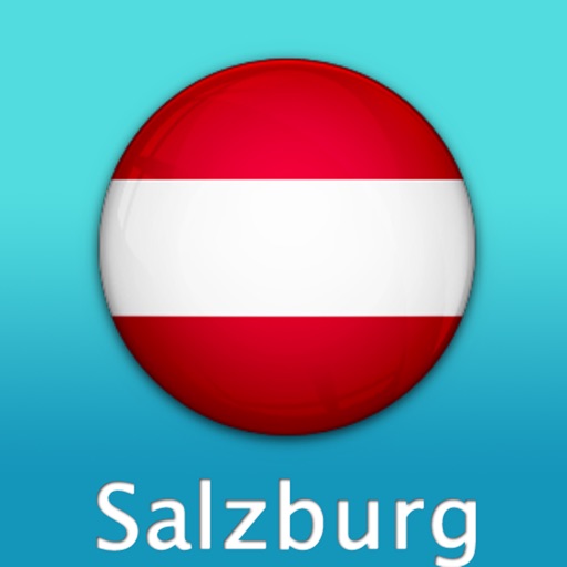 Salzburg Travel Map (Austria)