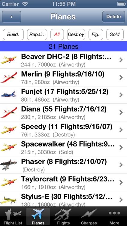 Flight List