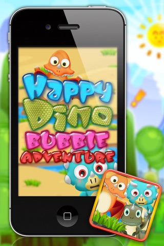 Happy Dino Bubble Adventure - Free Kids Game! screenshot 2