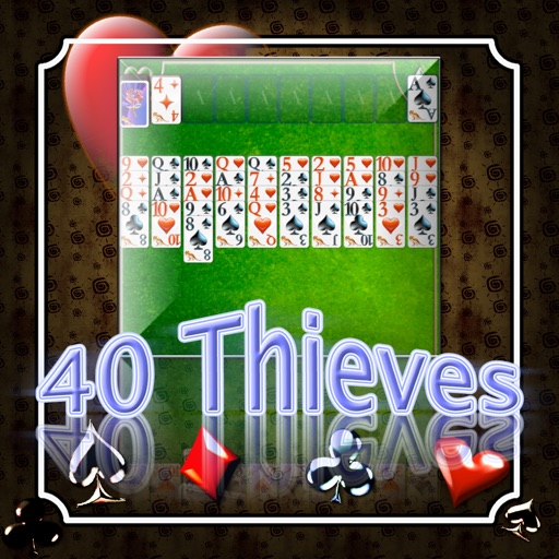 Forty Thieves Solitaire by Nerdicus Rex icon