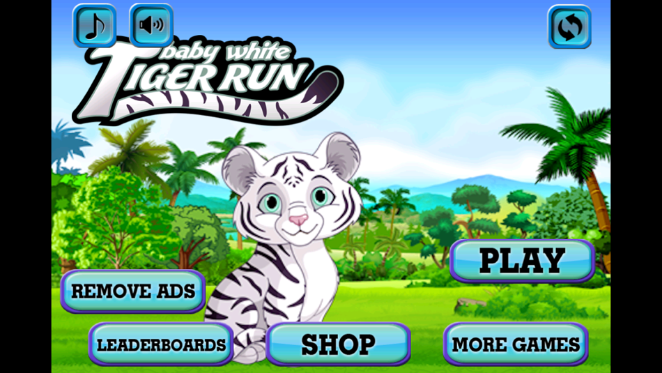 Baby White Tiger Run : Dash Race with Mittens the Super Sonic Cub - 2.0 - (iOS)