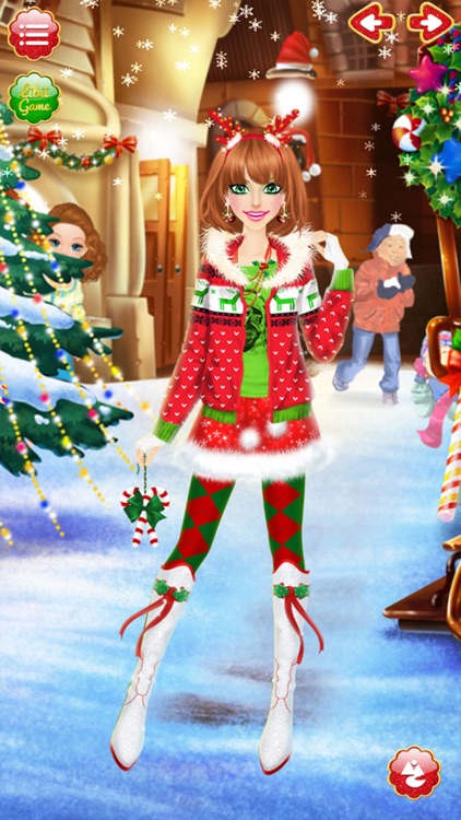 Christmas Salon - Girls Makeup, Dressup and Makeover Games screenshot-4