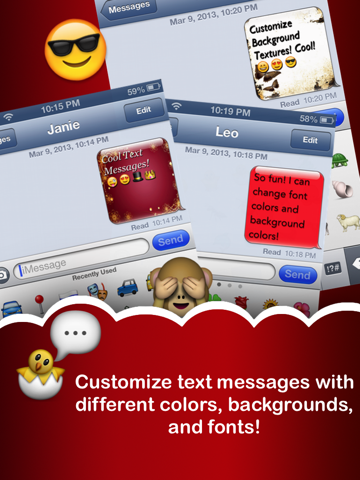 Screenshot #5 pour Emoji 2 Couleur Texte Personnages Symboles & Rage Comics GIF Images Animations FREE