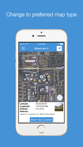 WhereAmI : Share My Location screenshot