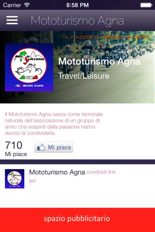 Mototurismo Agna screenshot 4