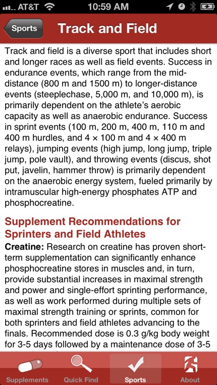 Sports Supplements