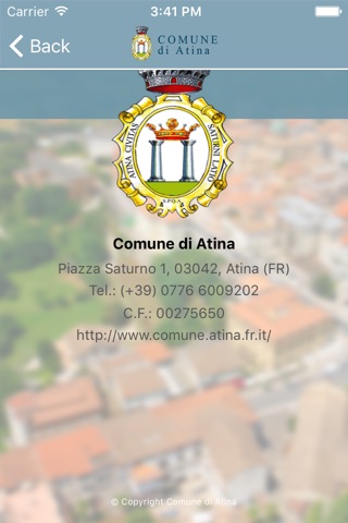 Comune di Atina screenshot 2