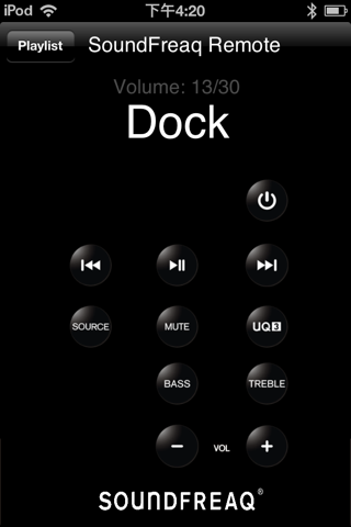 SoundFreaq Remote screenshot 3