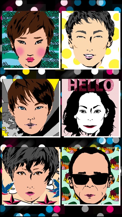 Like me! Let's create a portrait - Street art version