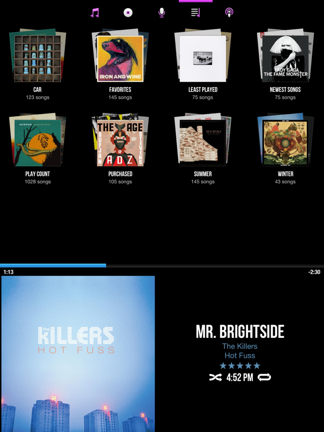 ‎CarTunes Music Player Screenshot