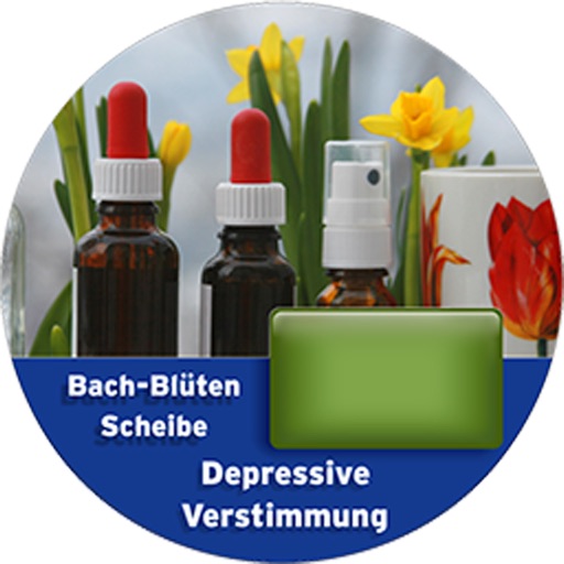 Depressive Verstimmung Bach-Blüten Scheibe icon