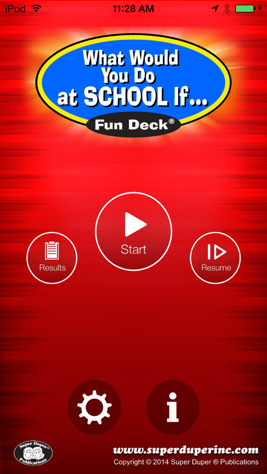 #1. What Would You Do at School If Fun Deck (iOS) Podle: Super Duper Publications