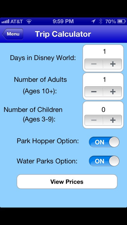 WDW Ticket Calculator - Walt Disney World Ticket Prices