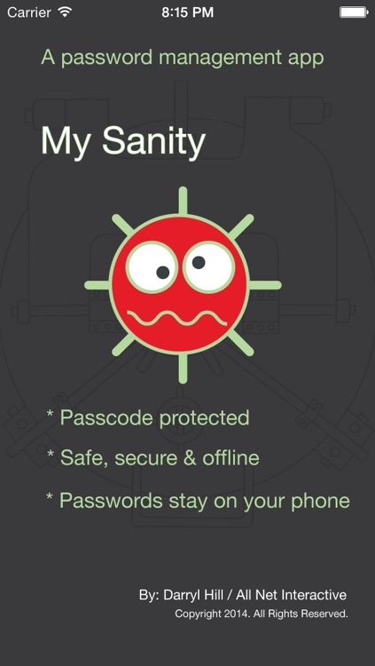 My Sanity - Password Manager