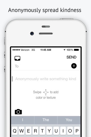 Up: anonymously spread kindness screenshot 2