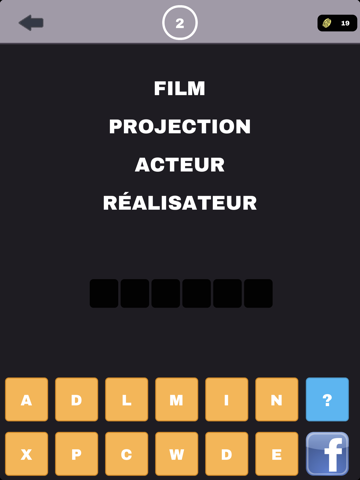 Screenshot #5 pour Words quiz - Trouvez le mot avec 4 indices, nouveau jeu de logique fun