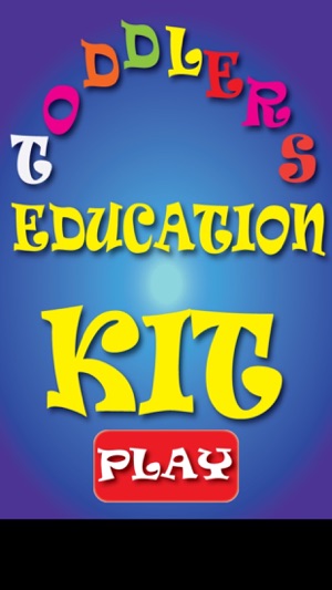 Toddler Education Kit
