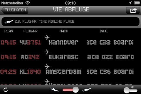 Austria Airport - iPlane2 Flight Information screenshot 4