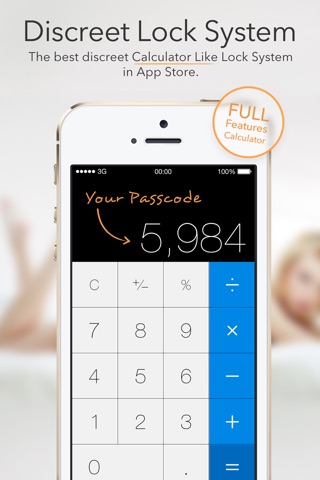 Secret Calculator Icon - Safe and Secure Photo Videos Secret Notes Password Manager Send Encode Messages Keep and Protect All Private Data and Information in One App screenshot 2