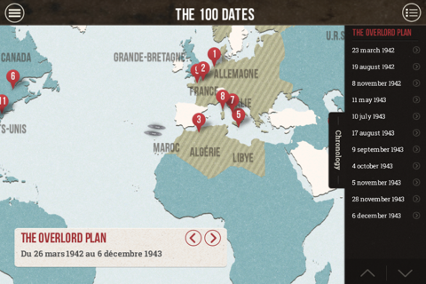 100 Dates Bataille de Normandie screenshot 3