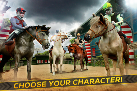 Frenzy Horse Racing Free . My Champions Jumping Races Simulator Games screenshot 4