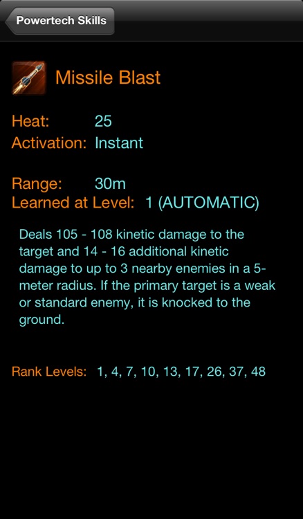 Skill Build Calculator for SWTOR Free screenshot-3