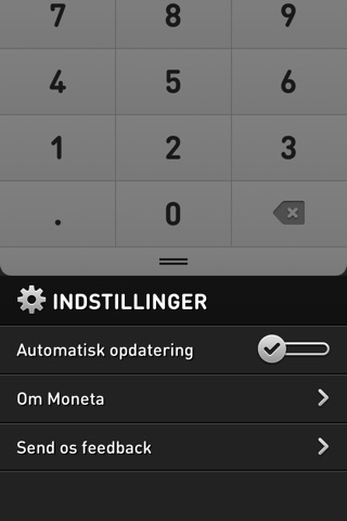 Currency converter - Moneta screenshot 3