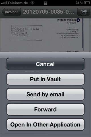 doculife® Mobile Client screenshot 3