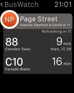 Bus Watch London - Live bus arrivals