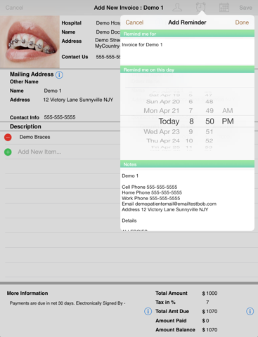 Doctor ON GO - Patient Visits & Records - EMR Practice Toolkit for Mobile Family Medical Clinics, Physicians, Therapists & Nurses screenshot 3