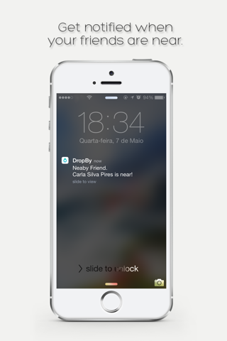 DropBy - Are your friends near? screenshot 2