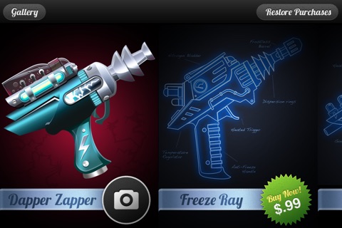 Tap and Zap - Ray Gun FX Movie Maker screenshot 3