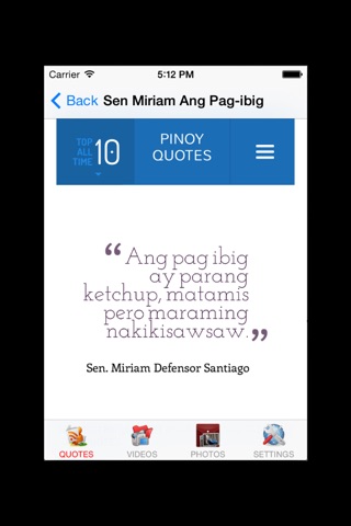 Tagalog Quotes screenshot 2