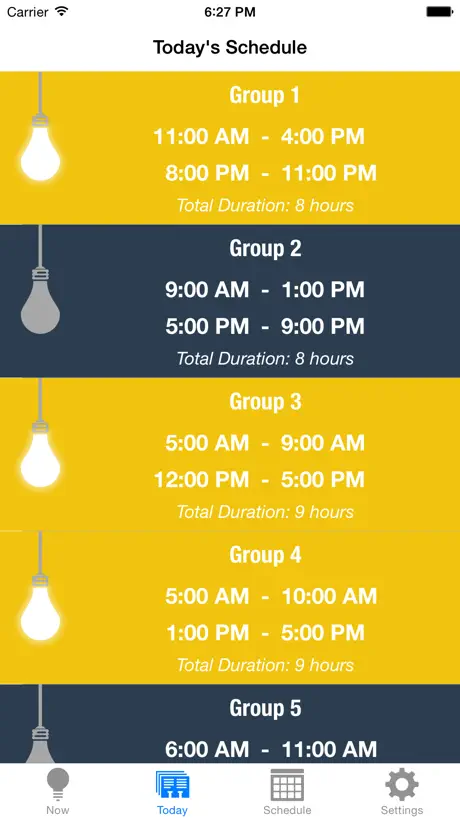 Nepal Load Shedding Schedule