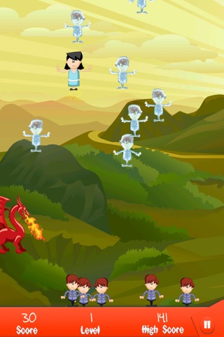 Avoid the Hungry Dragon - Human Rescue Challenge FREE screenshot 2