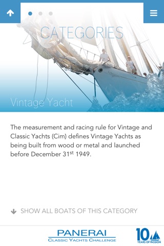 Panerai Guide to Classic Yachts iPhone Version screenshot 3