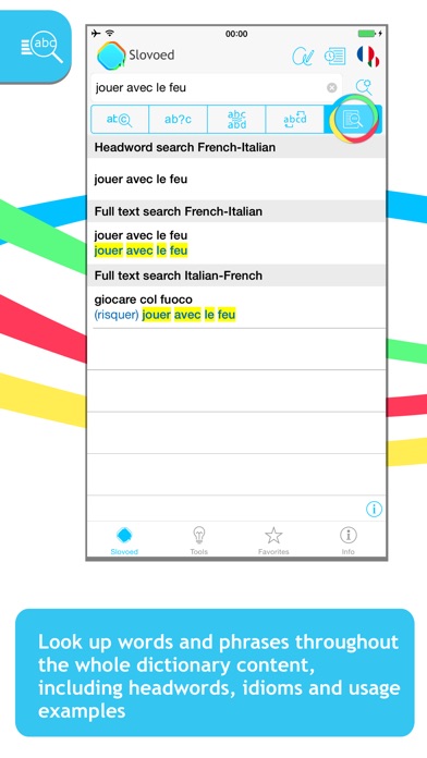 French  Italian Slovoed Classic talking dictionary Screenshot 2