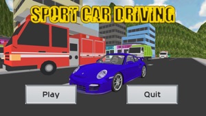 Cardboard City Sport Car Drive screenshot #1 for iPhone