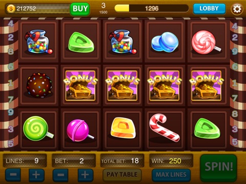 Ace Candy Slots HD Pro screenshot 2