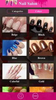 How to cancel & delete nail salon design 1