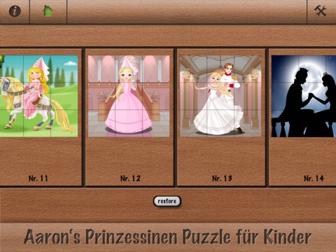 Aaron's princesses puzzle for toddlers screenshot 3