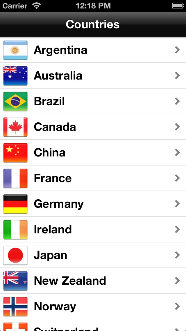 Tipping Abroad iPhone Tipping Abroad iPhone