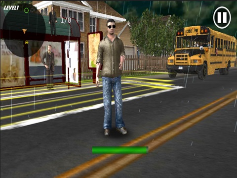 Crazy School Bus Driver 3D HD screenshot 2