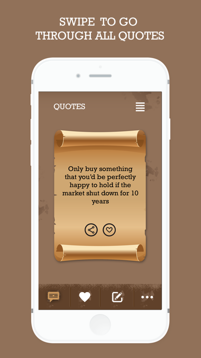 Screenshot #1 pour Investment Quotes
