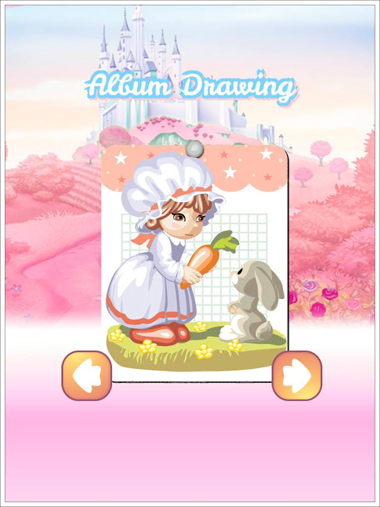 princess kids coloring book inspiration logo page screenshot 8
