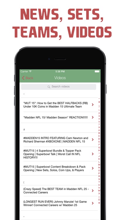 Pocket Wiki for Madden 15 (Lite version) screenshot-4